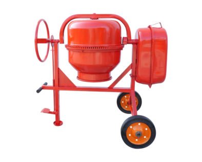 Concrete mixer without motor